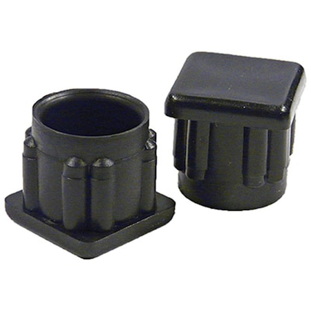 Convenience Concepts 0.75 in. TruGuard Square Internal Straight Glide, 4PK HI3235144